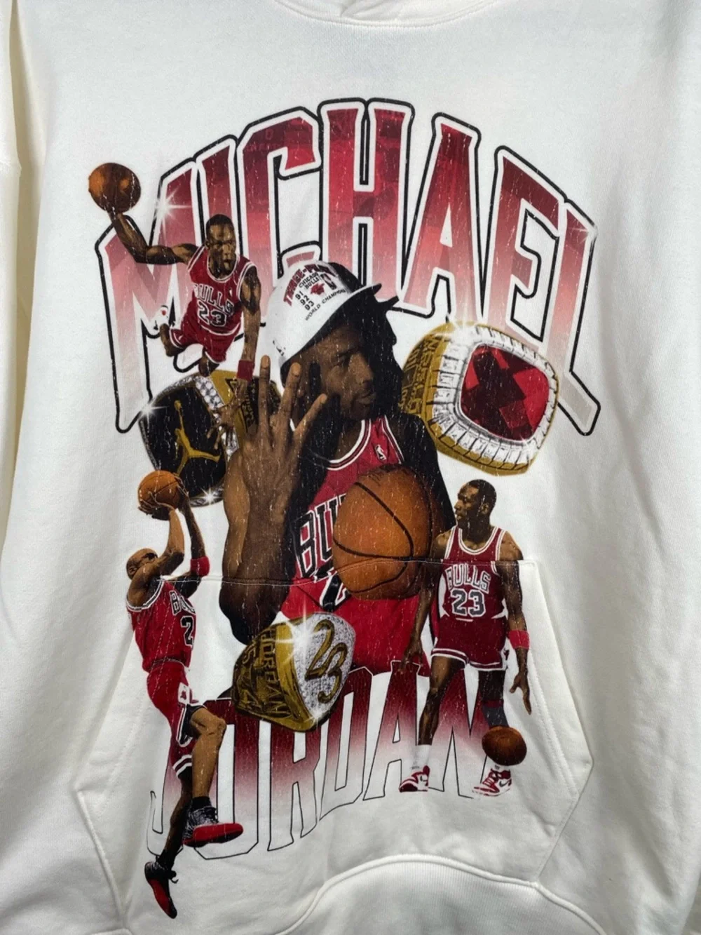 NWT‎ Michael Jordan Fleece Graphic Hoodie XXL